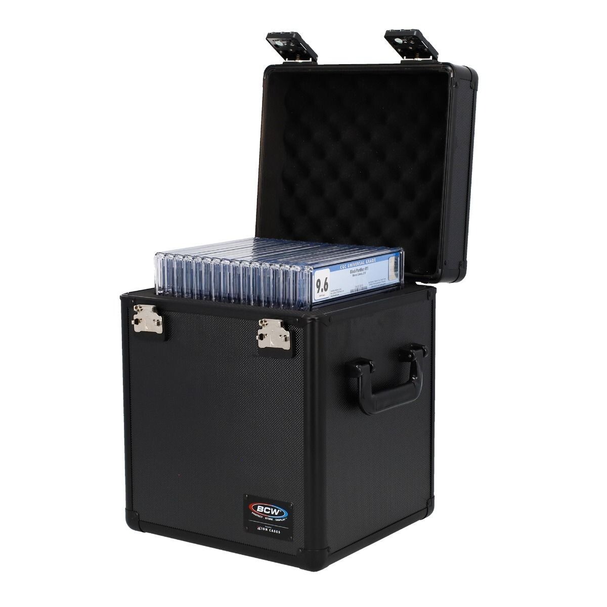 BCW Graded Locking Comic Case ~ Large Locking Storage Container ~ Holds 15 Slabs