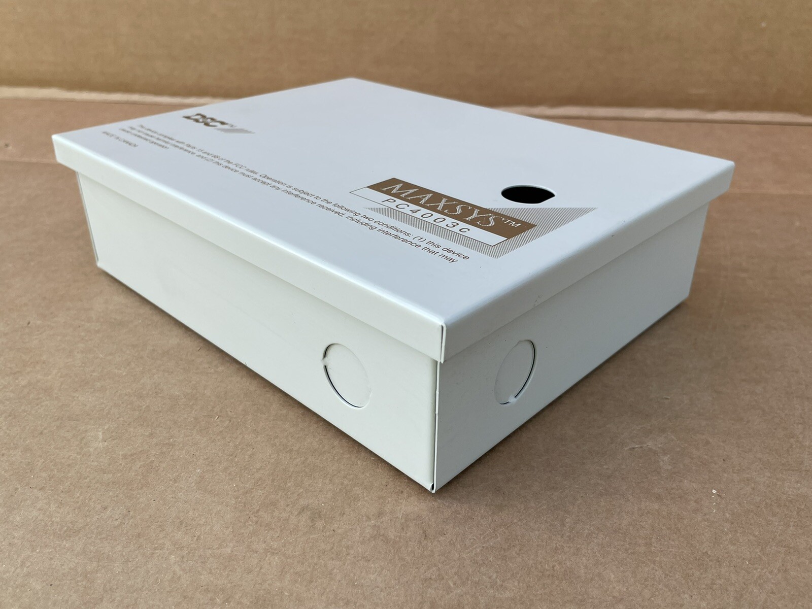 DSC MAXSYS PC4003C PC4204 CABINET w REPEATER RELAY FIRE & BURGLAR