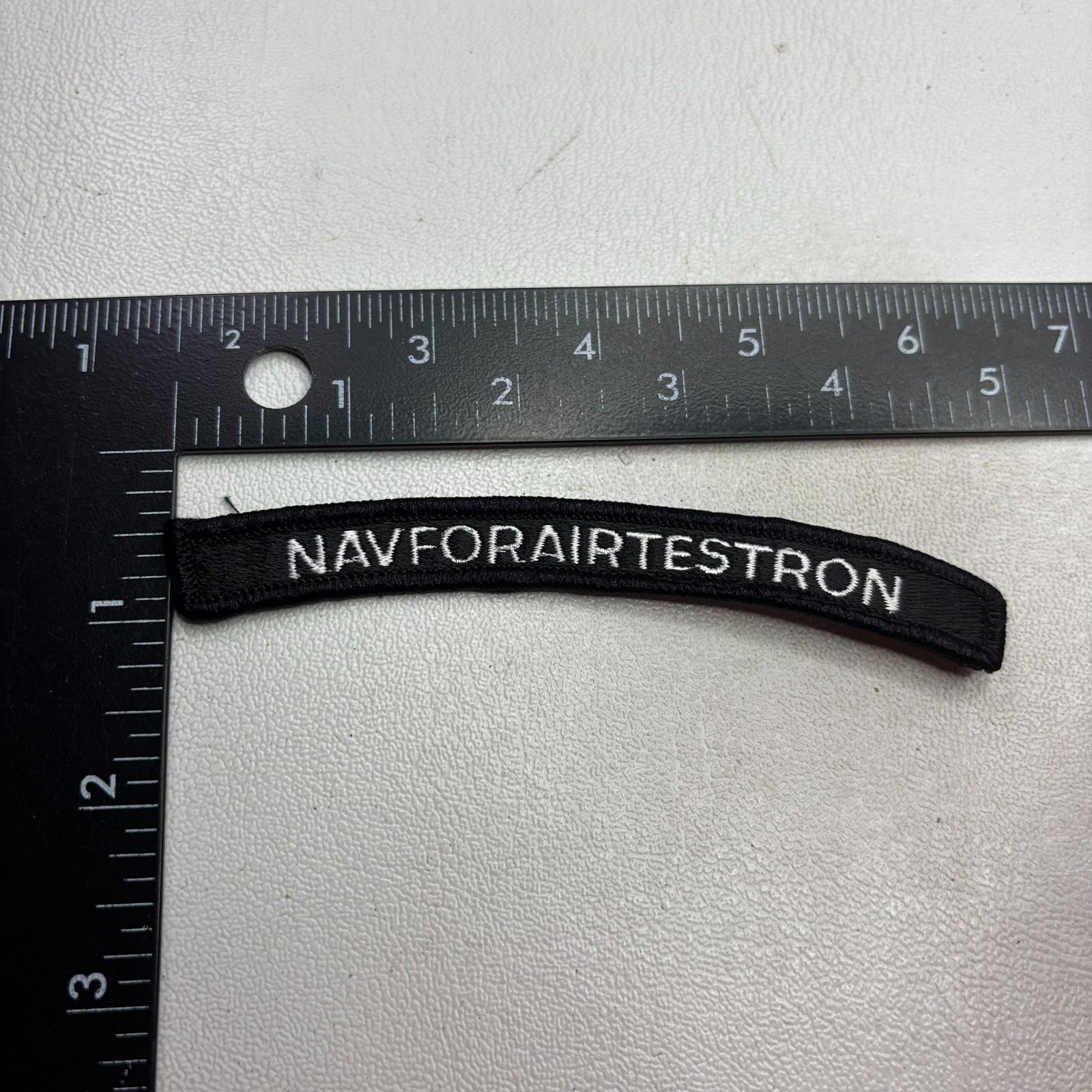 US Navy NAVFORAIRTESTRON NAS Patuxent River, Maryland Tab Patch (UIM) 50a8