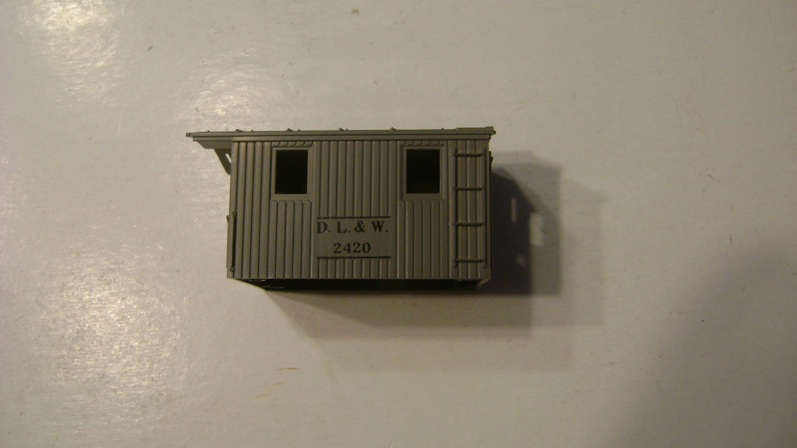 Lionel 2420  D.L.W.  Dark Gray Caboose Cab