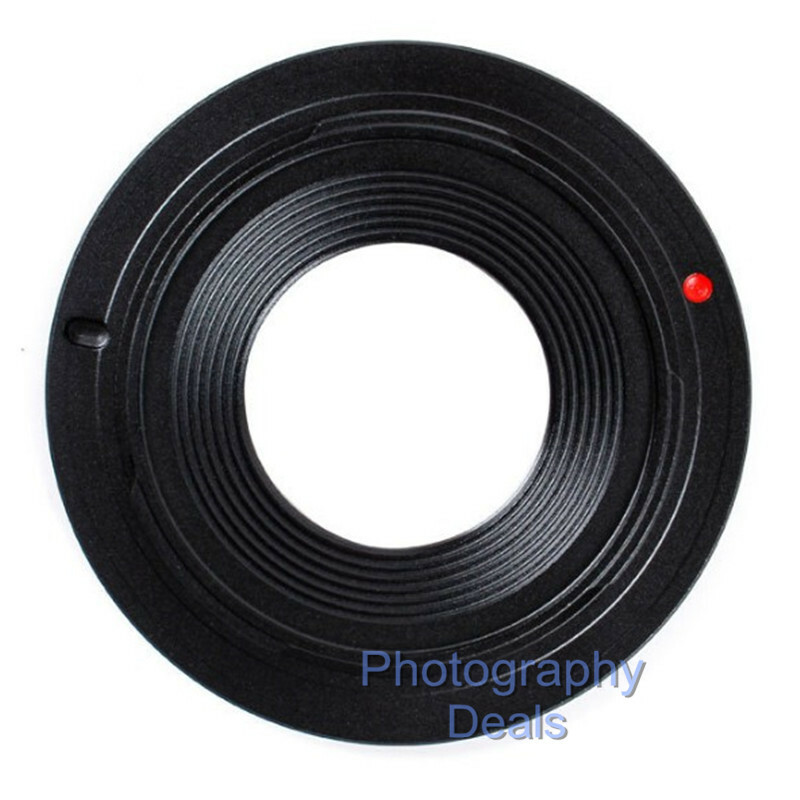 Lens Adapter for CCTV Cine Cinema C-Mount Lens to for Sony E Mount A7 A9 Camera