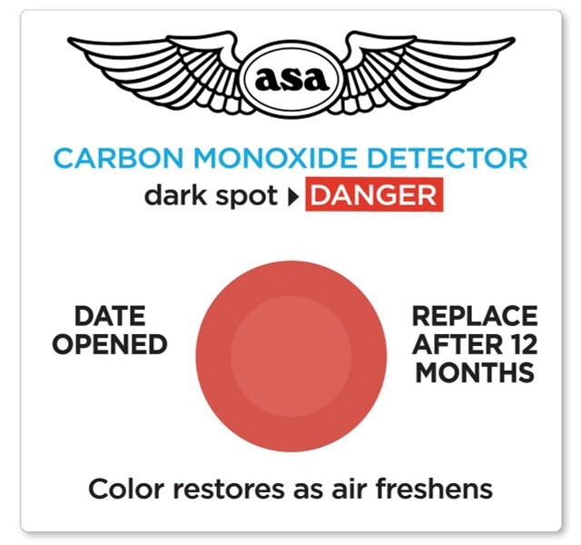 BRAND NEW SEALED Portable Carbon Monoxide CO Detector  for pilot and aircraft