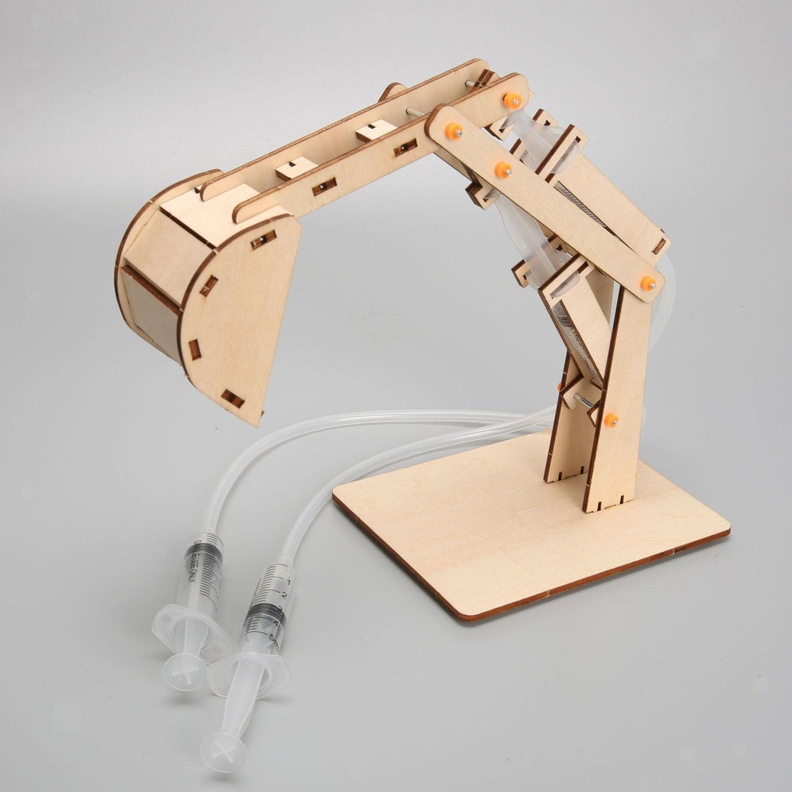 Science Experiment Project Hydraulic Excavator Develops Motor Skills Hands on