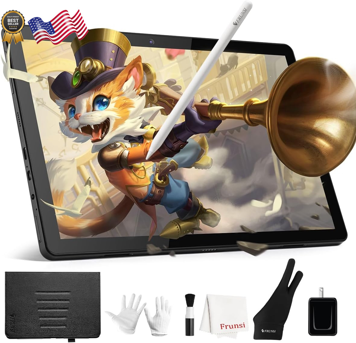 Standalone Drawing Tablet with No Computer Needed, 10 inch Drawing Tablet