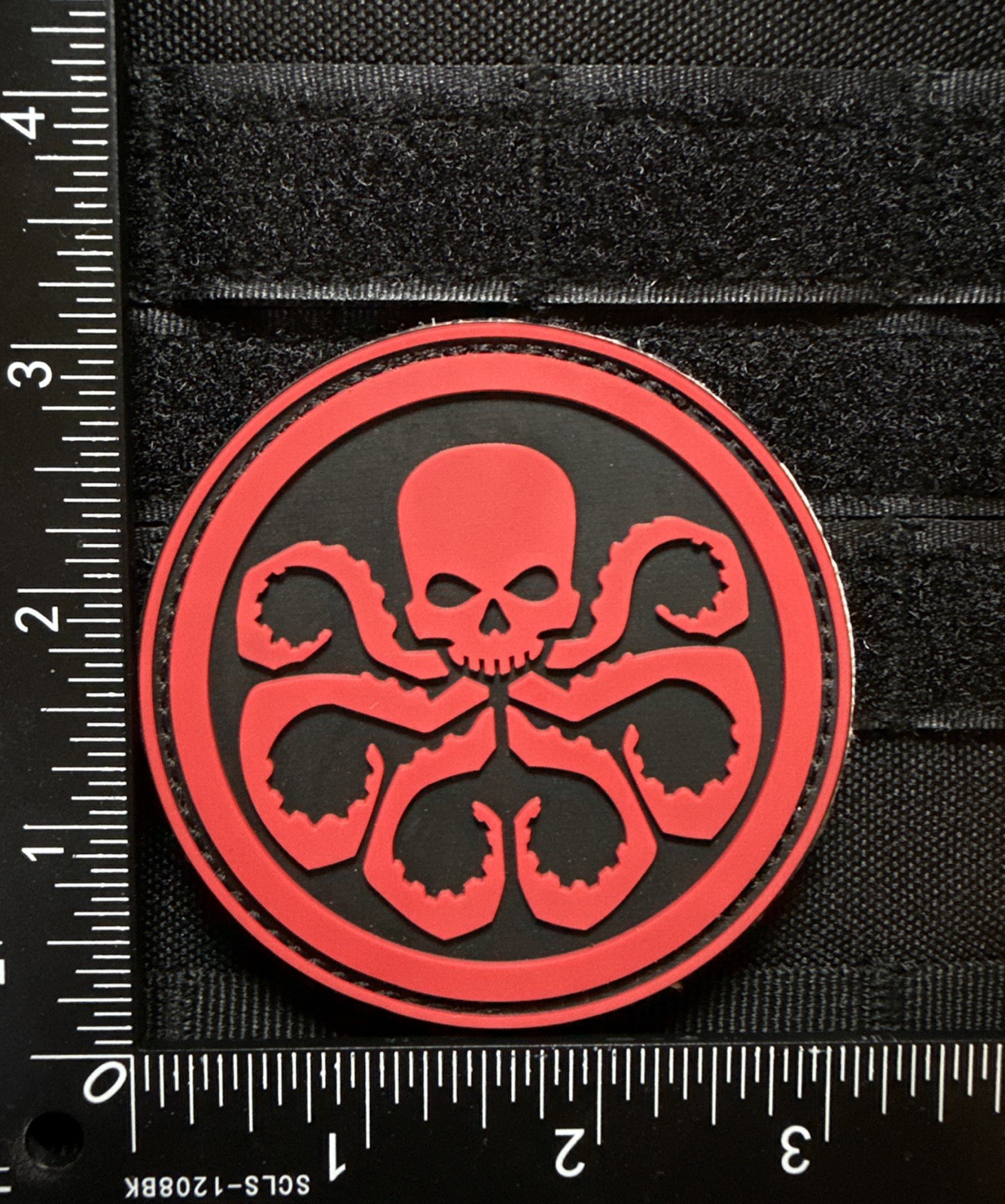 HYDRA 3D PATCH THE DARK MAN JOHANN SCHMID AVENGERS MARVEL TACTICAL HOOK Red