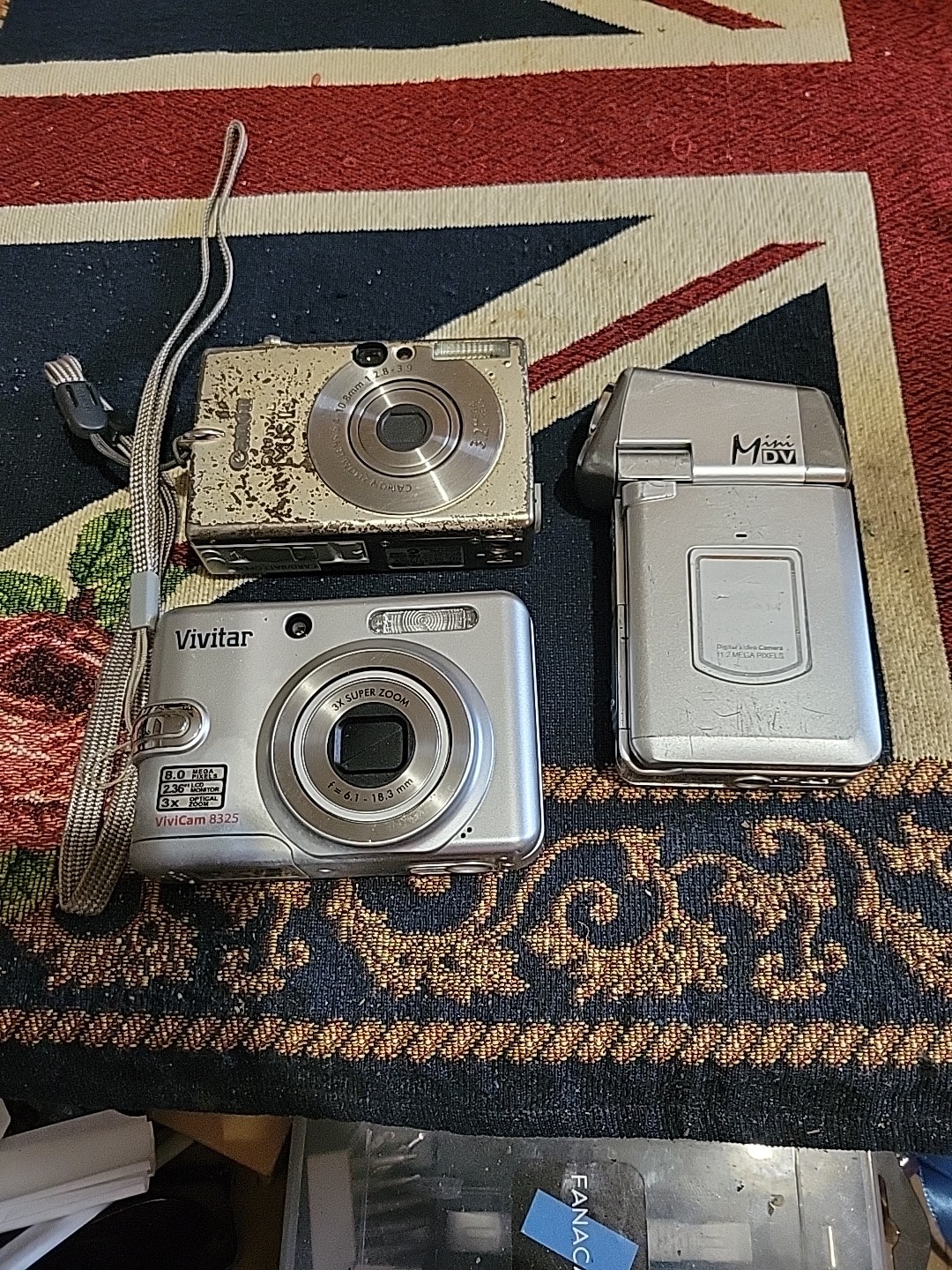 3 Digital Cameras Spares Repairs...