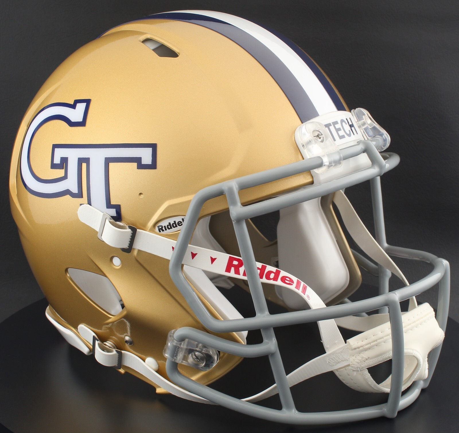GEORGIA TECH YELLOW JACKETS Riddell Speed Full Size AUTHENTIC Football Helmet