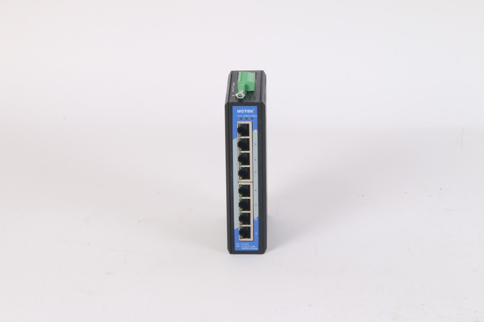UTEK UT-6108W 10/100M 8-Port Unmanaged Industrial Ethernet Switch