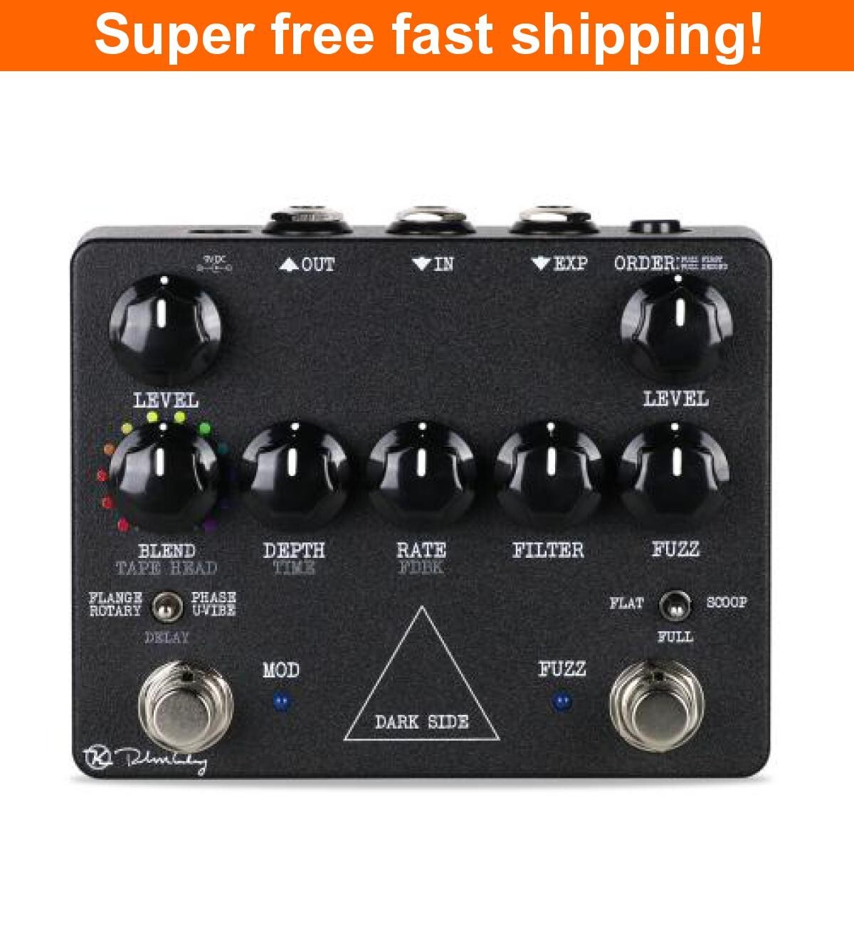Keeley Dark Side Workstation Multi-effects Pedal - KDark