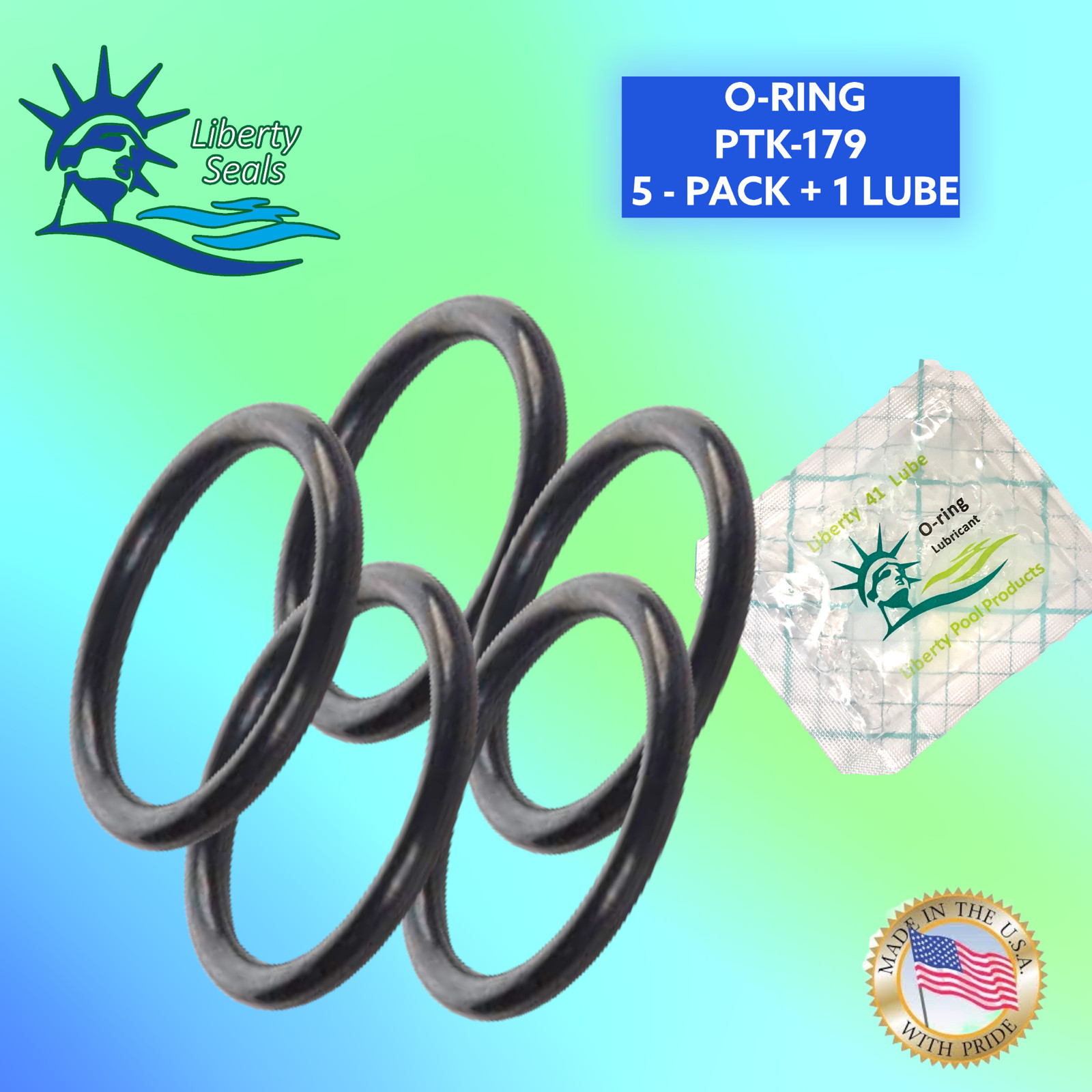 HRV 24 Fits Collection O-ring (5-PACK) PTK-179 Quality Replacement