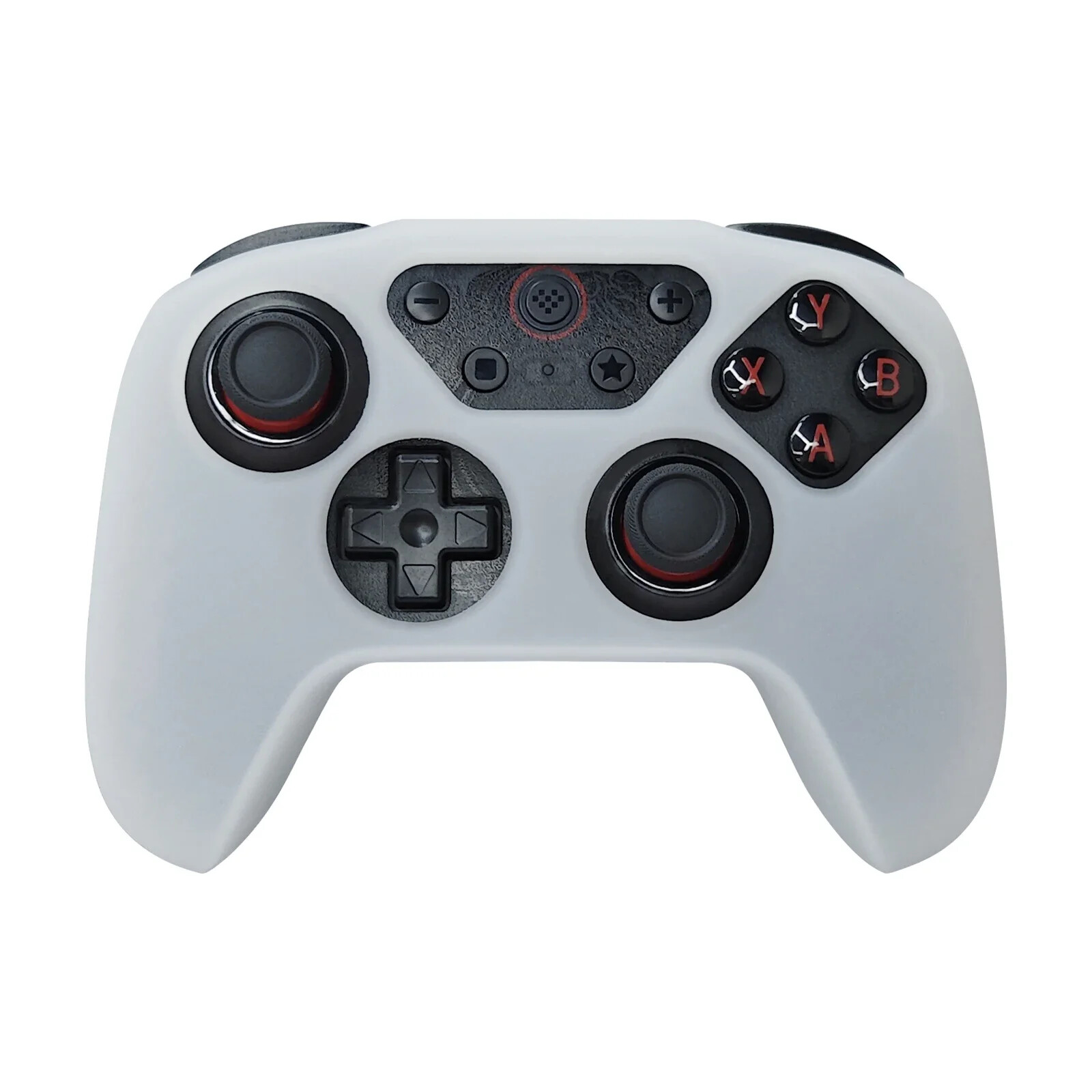 White Soft Silicone Case Shell For 8BitDo Ultimate C/2C Gamepad Protective Cover