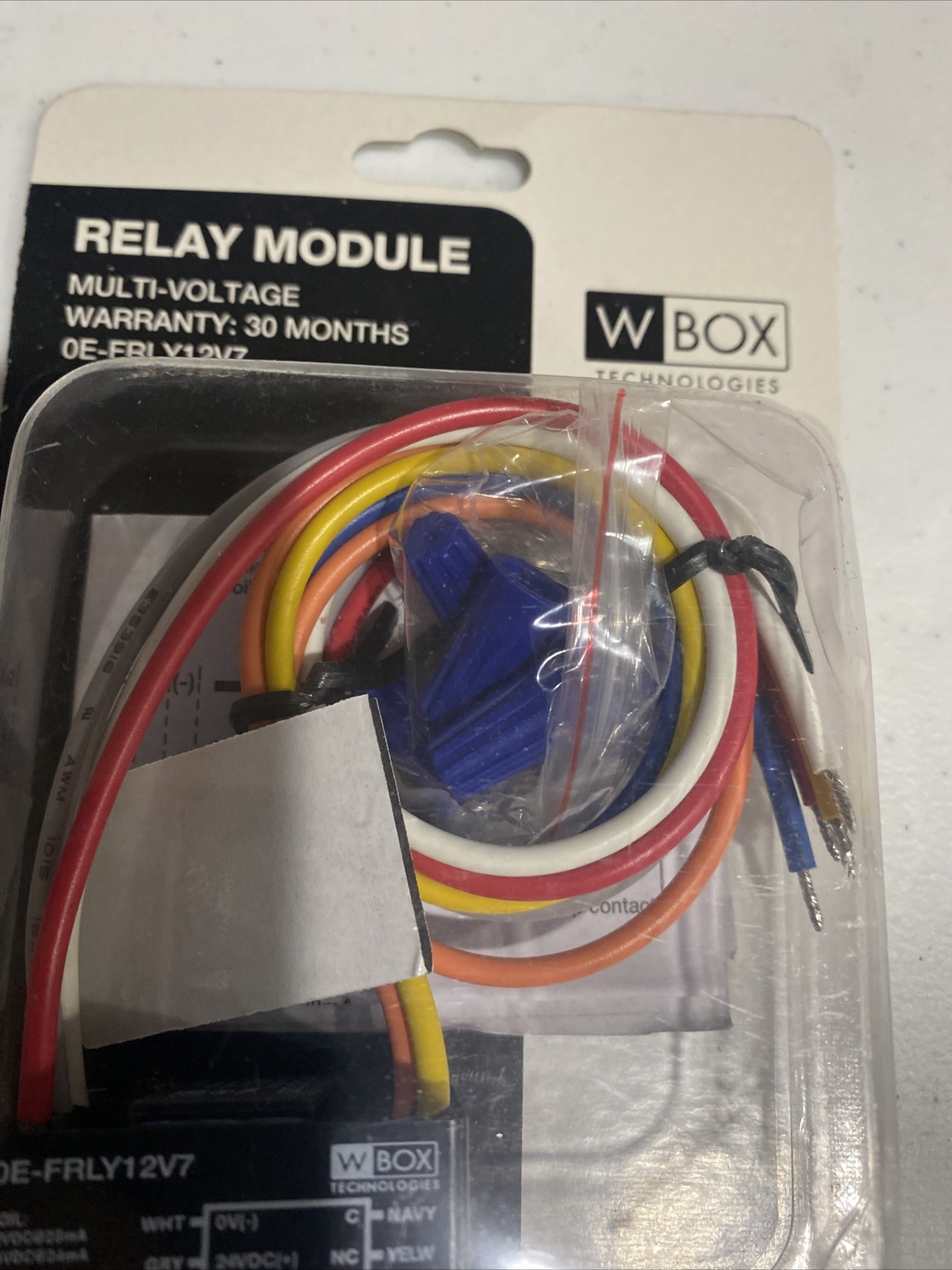 MULTI-VOLTAGE RELAY MODULE - OE-FRLY12V7 BY W BOX TECHNOLOGIES