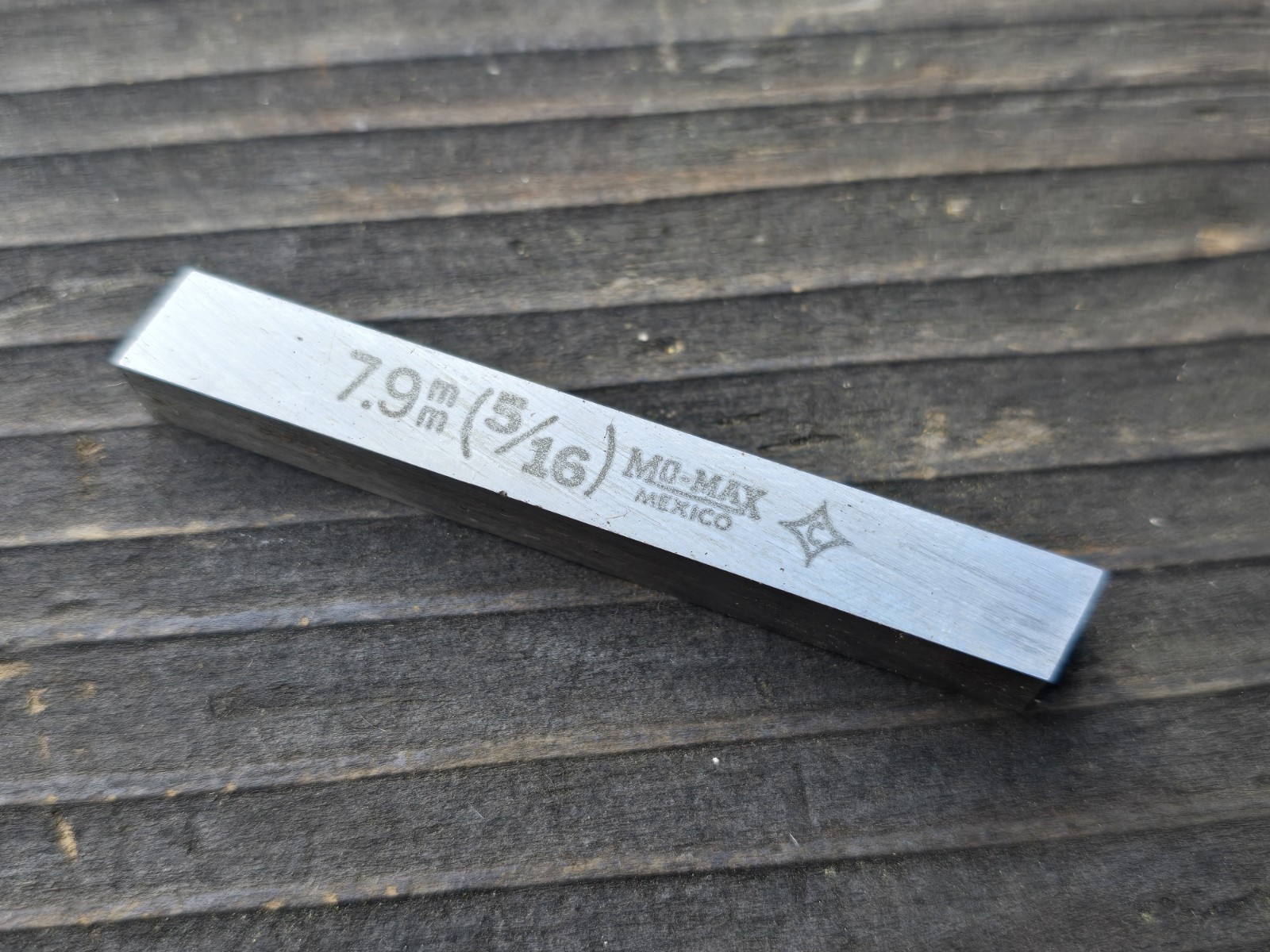 MO-MAX Cobalt Lathe Tool Bit Blank 5/16” 7.9mm Square Mexico