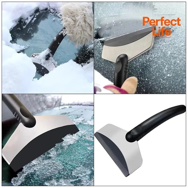 Car Snow Shovel Ice Scraper Winter Windshield Defrosting Removal Tool Accessory