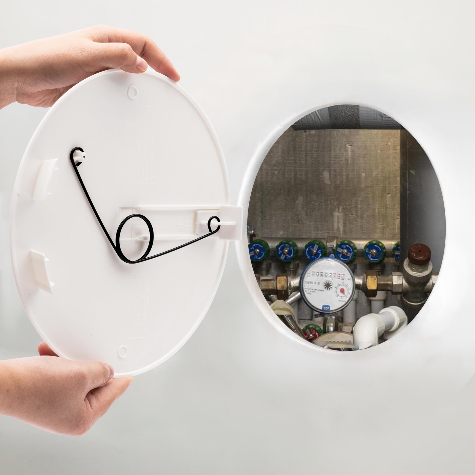 10" Round Access Panel for Ceiling and Wall - Adjustable from 6 to 9 inches -...