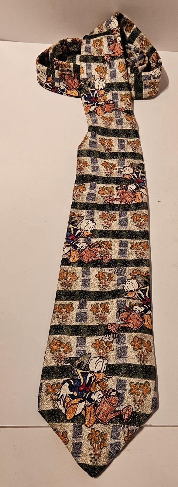 Donald Duck Tie Disney Tie Rack Made In Italy Vintage