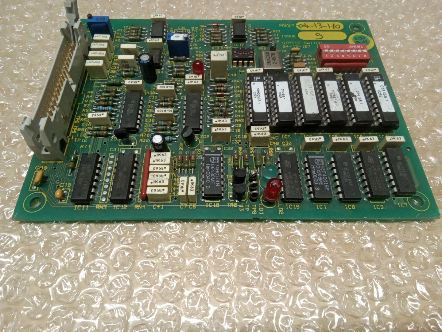 Chloride Static Switch 04-13-107 PC Board
