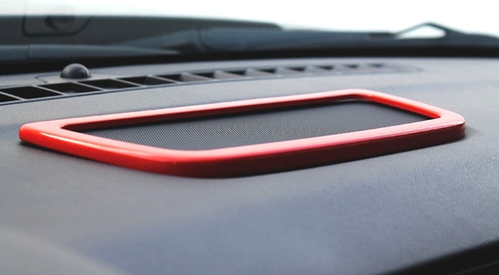 Fits 2010-2015 Camaro Billet Dash Speaker Trim Ring Cover Polished