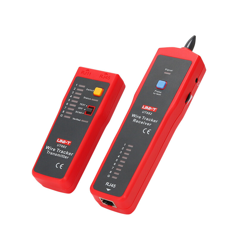 UNI-T UT682 Network Wire Tester Ethernet/Telephone/Power cables Tracker RJ11/45