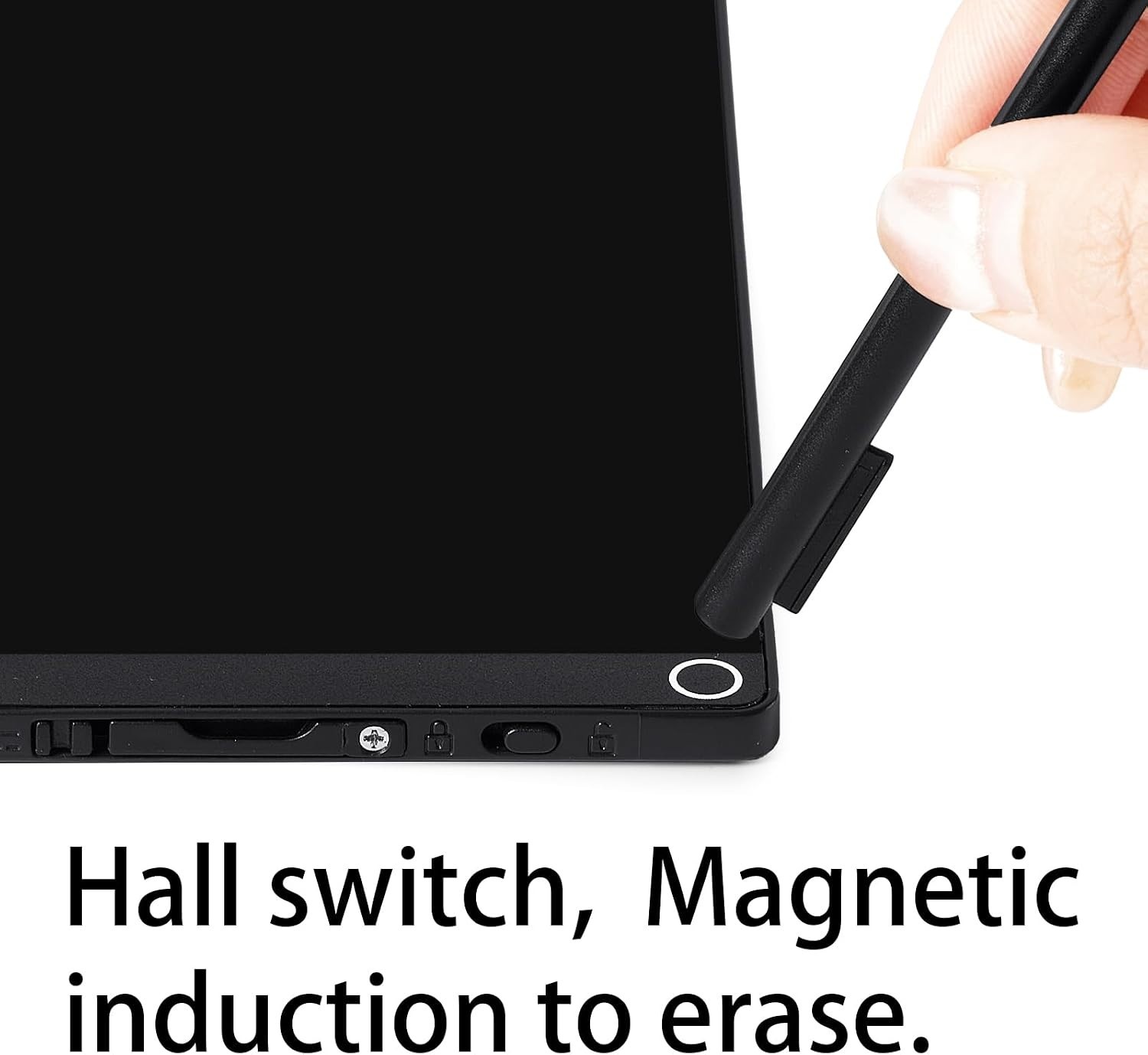 Ultra-Thin 6.5-Inch LCD Writing Tablet with Magnetic Clear Screen Technology