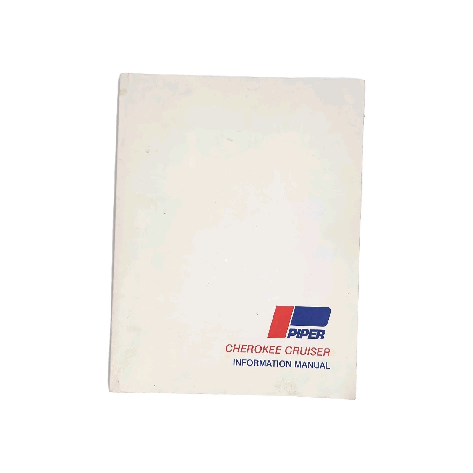 Piper Cherokee Cruiser Information Manual 1973 Paperback Book