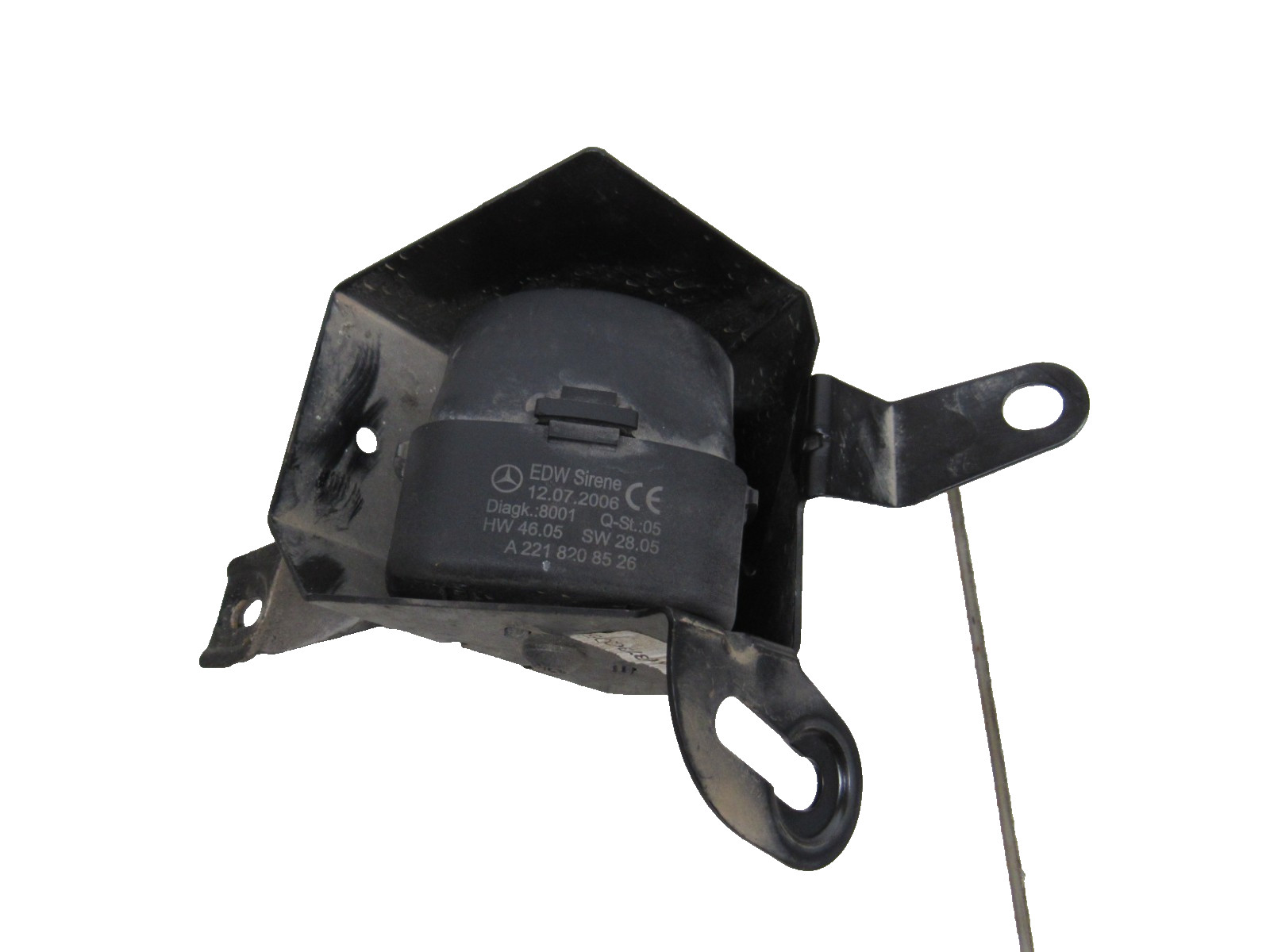 W221 2007 Mercedes benz S550 alarm siren buzzer horn OEM 2215400373 2218208526