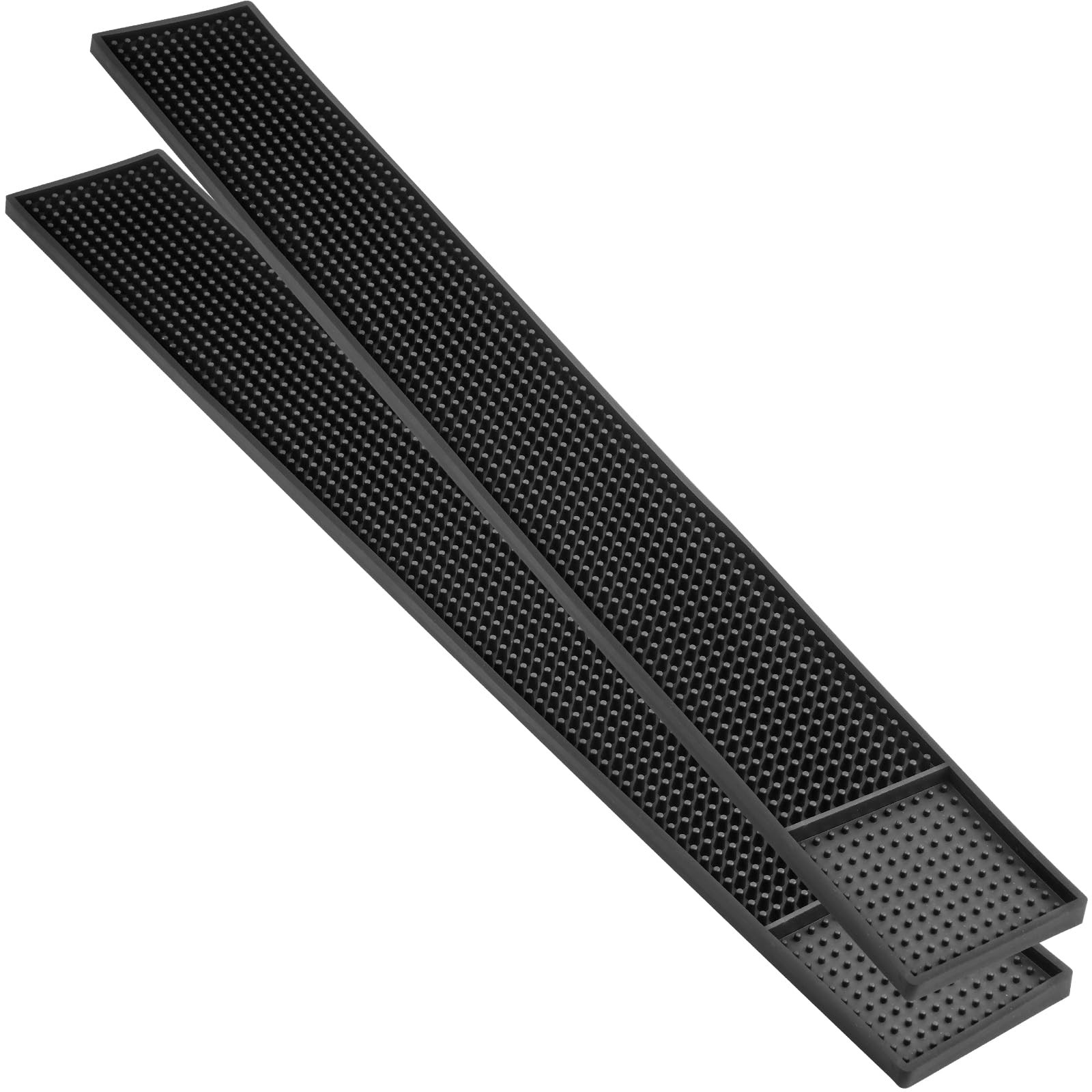 Bar Mat 2PCS Non-Slip Rubber Bar Mats for Countertop Bartending Bar Service S...