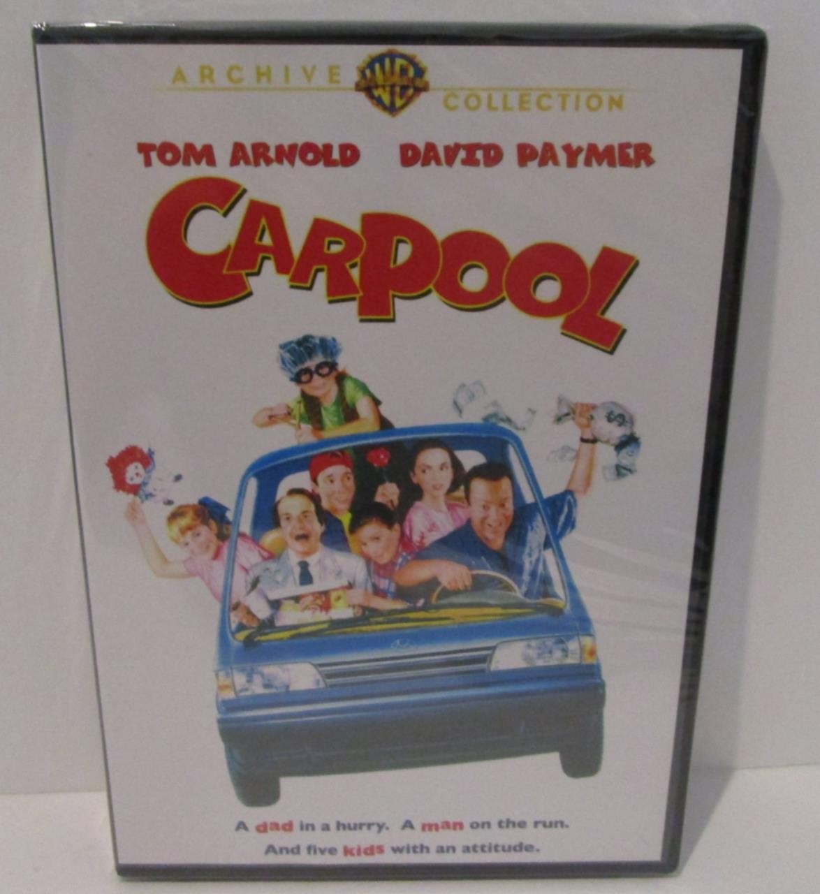 Carpool DVD 1996 Tom Arnold  David Paymer  Rhea Perlman