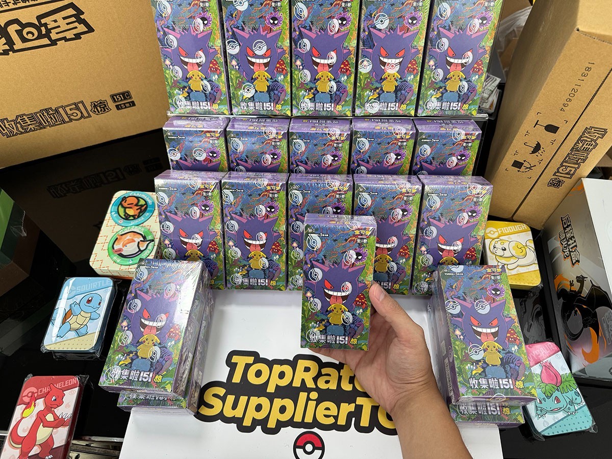 Pokémon S-China TCG Series 151C 3.0 Surprise Ultra-Thin Enhanced Box-/+
