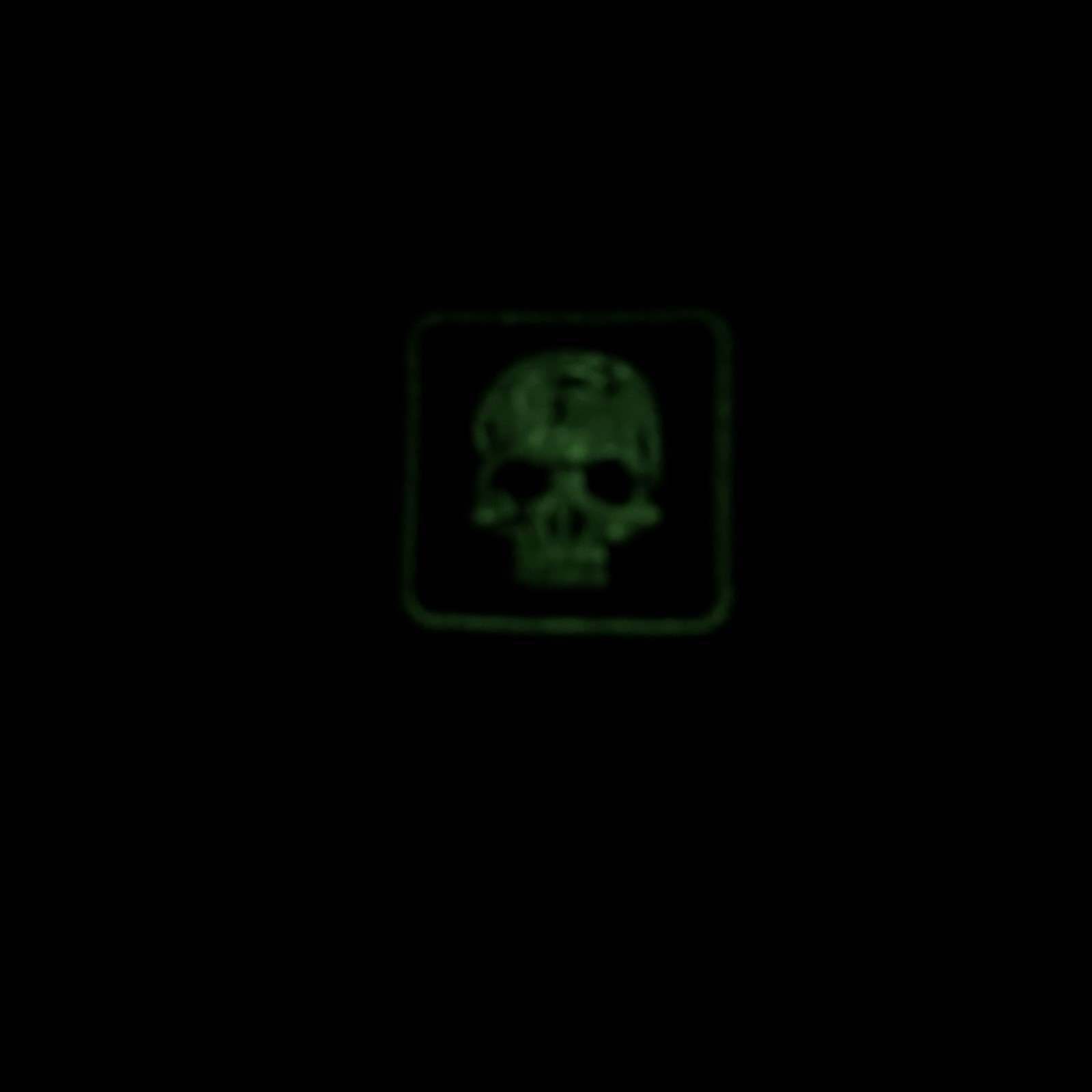 💀 SKULL PVC Morale Patch Hook Back RANGER EYE EDC KIT Small Mini ONE INCH