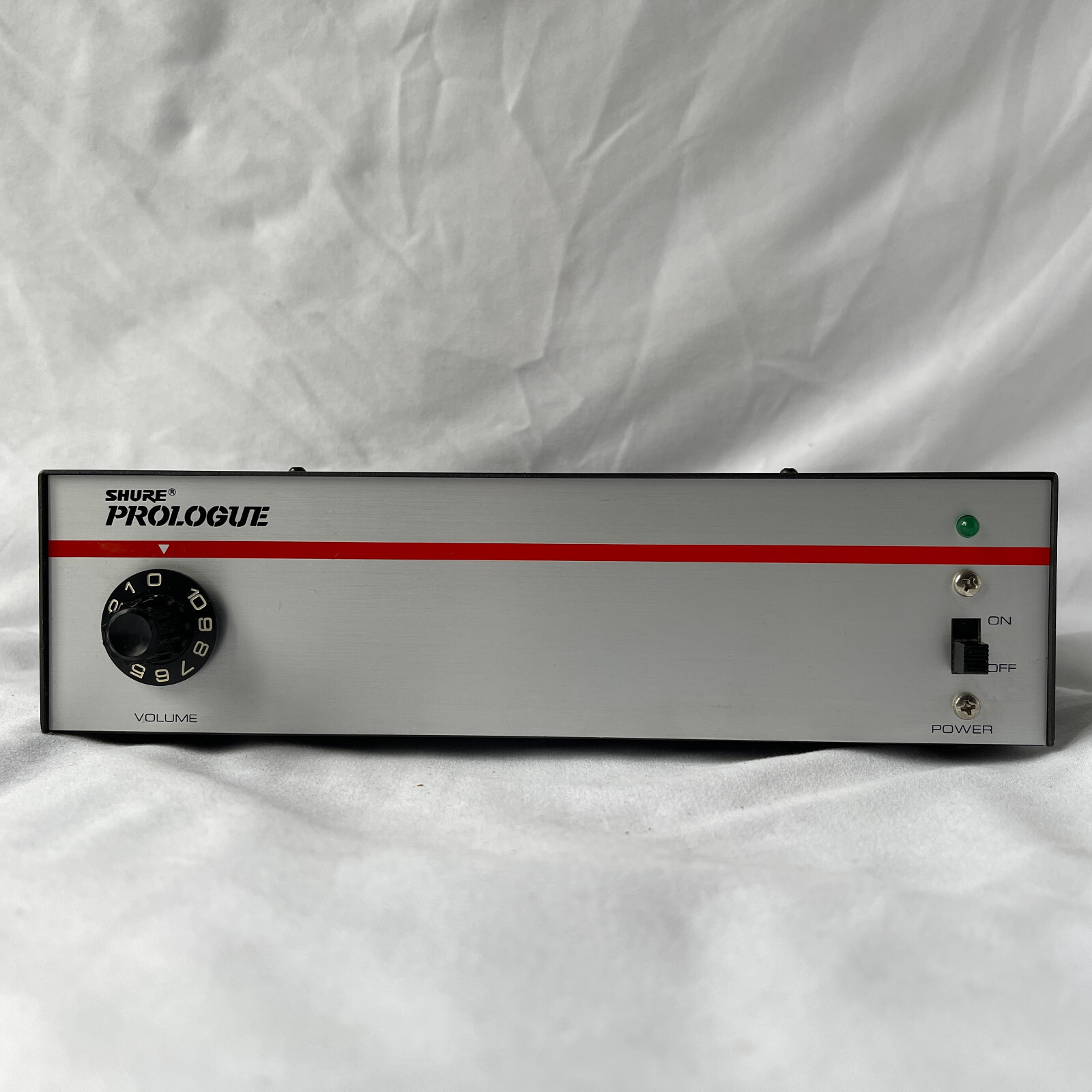 1989 Shure Prologue 210A 10 Watt Power Amp - Transformer Balanced Low Z Input