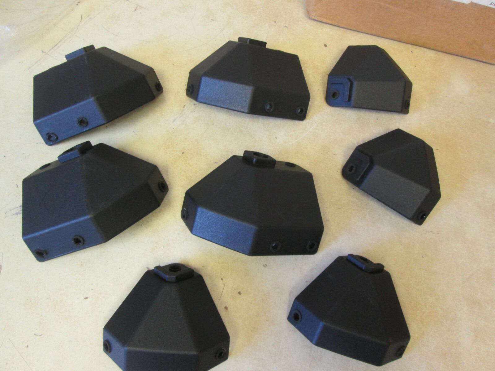 CORNER COVER GUARD SET FOR ALUMINUM HARD BAGS - MOTORCYCLE / DUAL SPORT / ATV