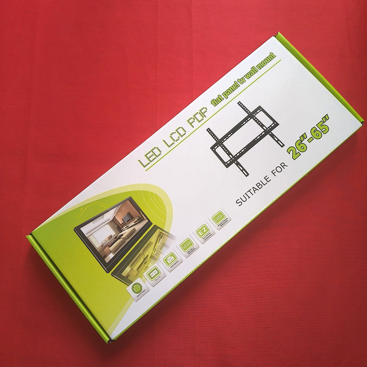 TV Wall Mount Bracket Tilt for 26 32 37 40 42 43 46 47 50 52 55 60 63inch Screen