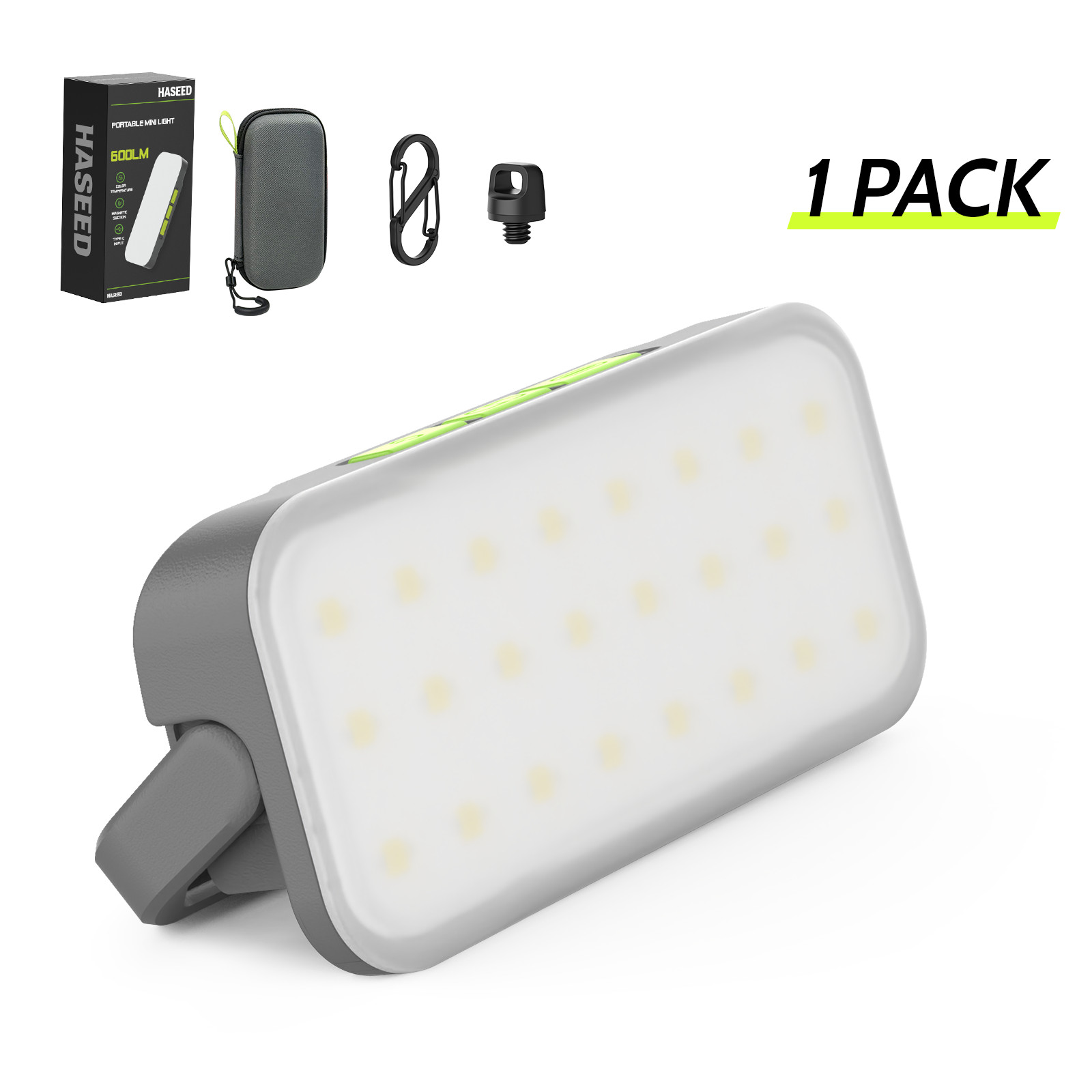 LED Camping Lantern 600LM 5 Color Temps Rechargeable Mini Light SOS Emergency
