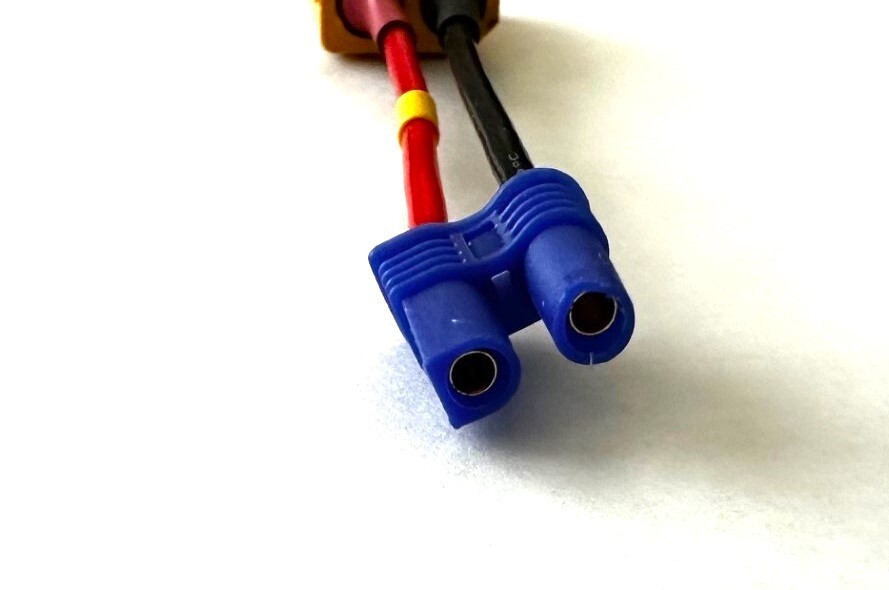 EC2 Female to XT60 Female RC Adapter 18 AWG "FLEUR"