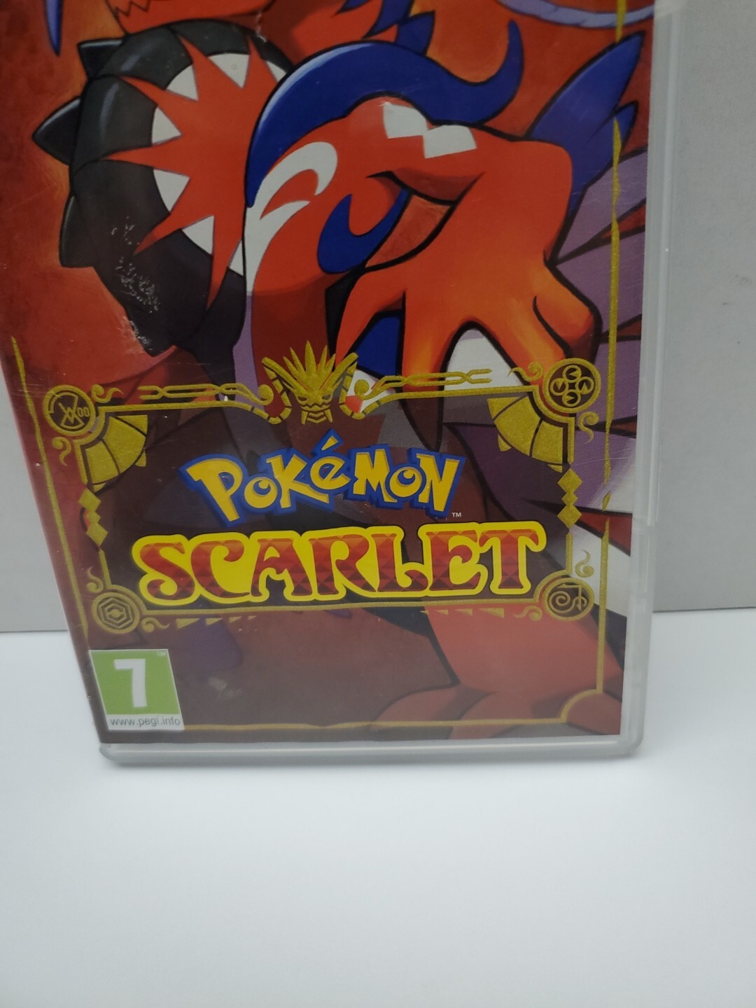 Pokemon Scarlet Nintendo Switch Replacement Case Oly