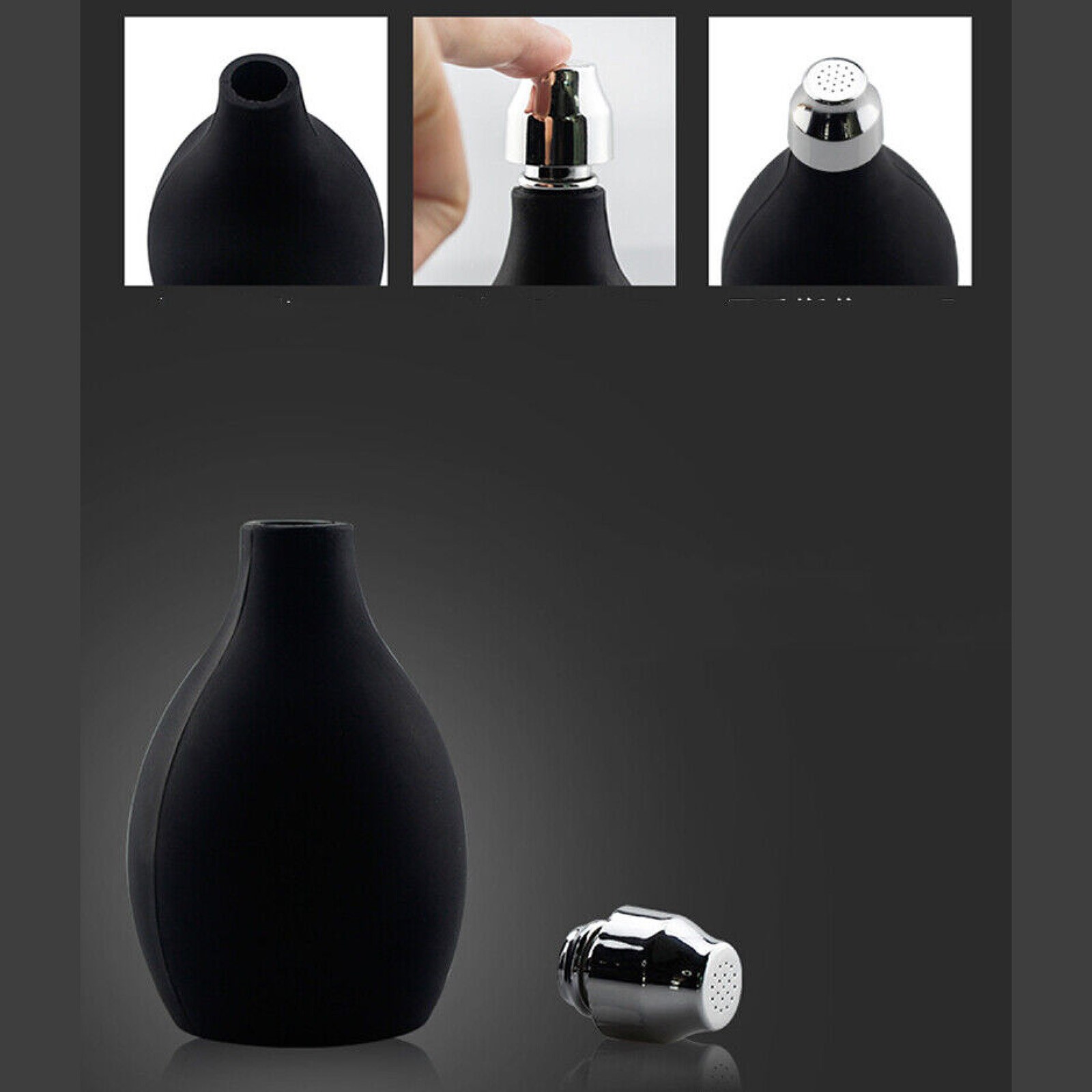 Powder Spray Container Bottle Hairdressing Spray Fiber Pumps Refillable Tool E