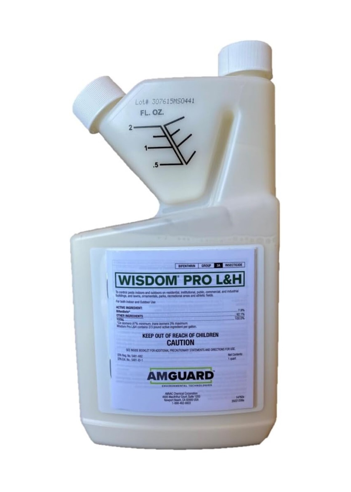 Wisdom Pro L&H Insecticide 32 fl oz Bottle by AMVAC