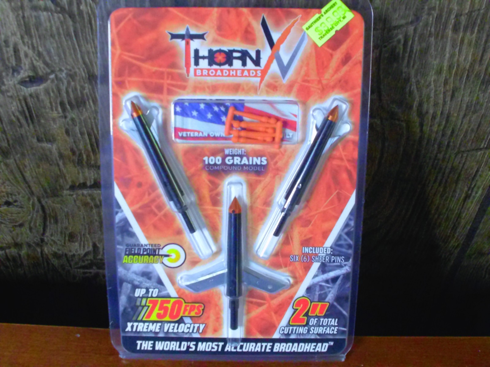 Thorn XV broadhead 100 grain compound
