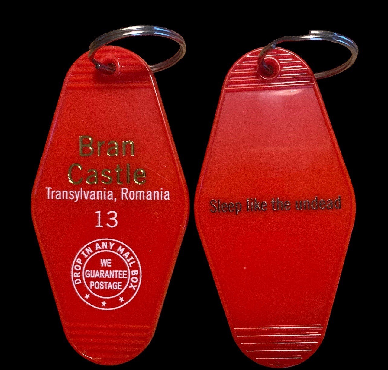 Dracula BRAN CASTLE keytag