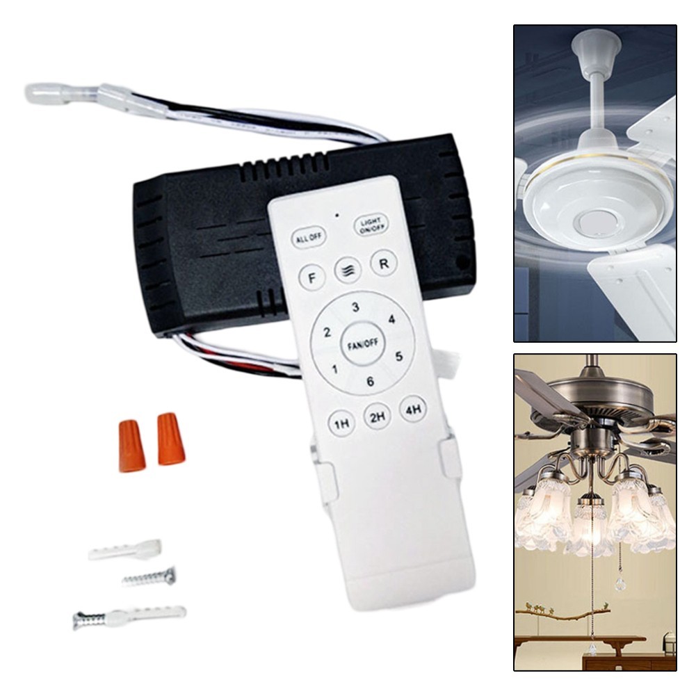 Frequency Conversion Ceiling Fan Remote Control Kit Light Receiver Controller