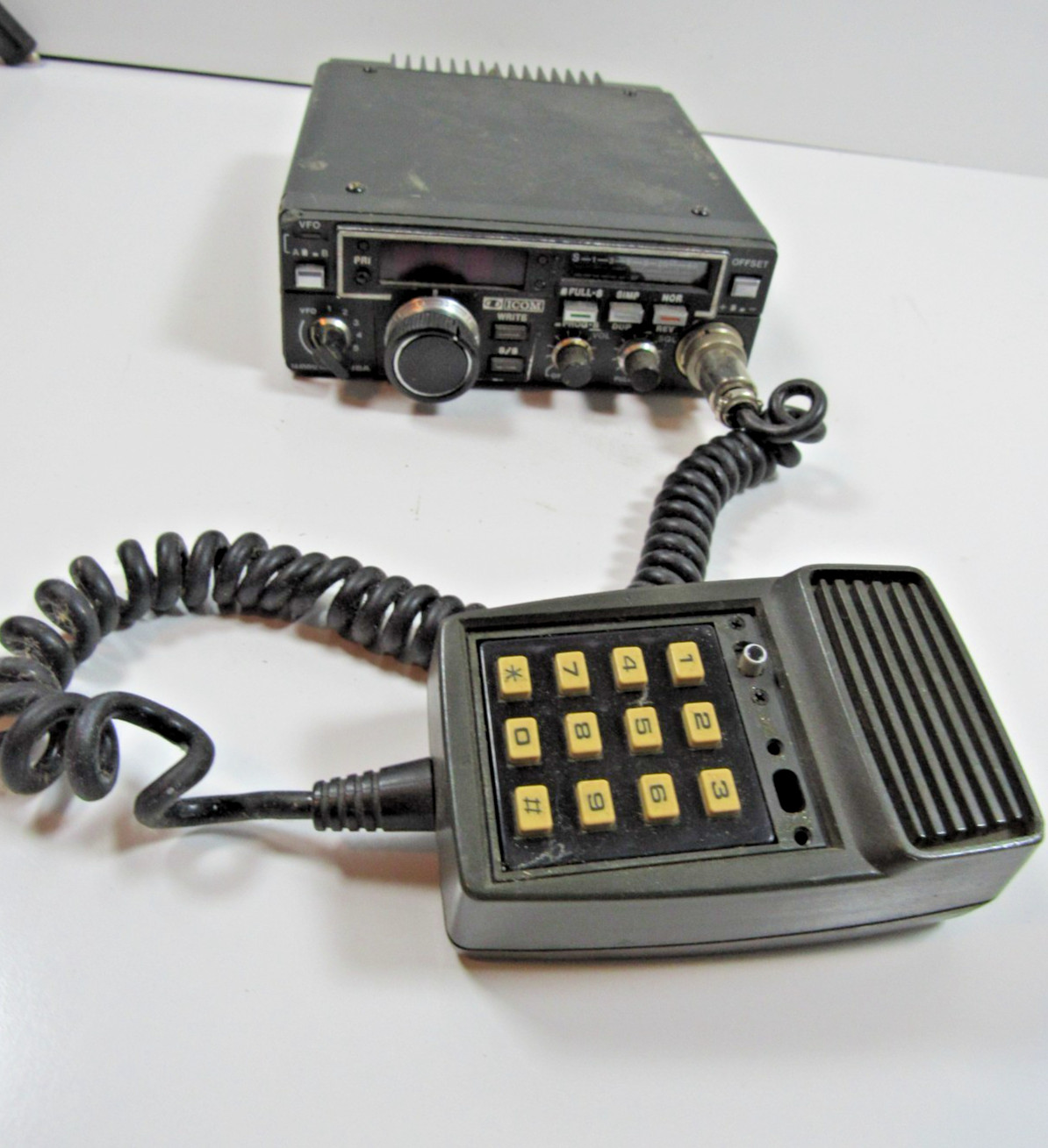 ICOM IC-25A VHF 2 METER TRANSCEIVER With Mic - Untested