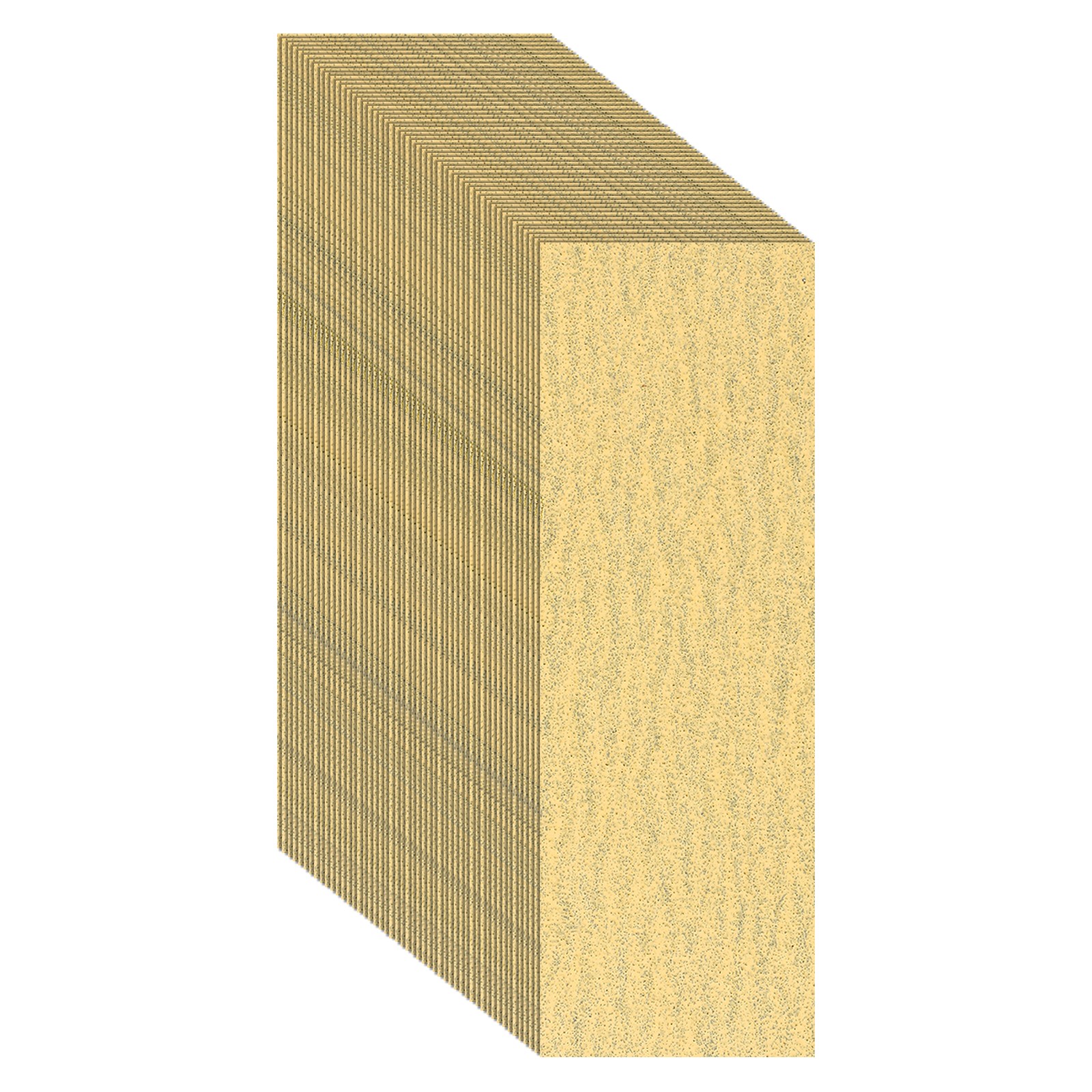 50 Pack 1.2" x 3.5" Sandpaper, 80 Grit Sand Papers for Wood Furniture Floor