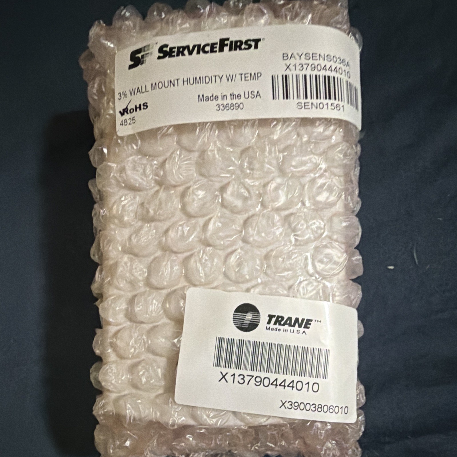 ServiceFirst Wall Humidity & Temp Sensor for Trane X13790444010