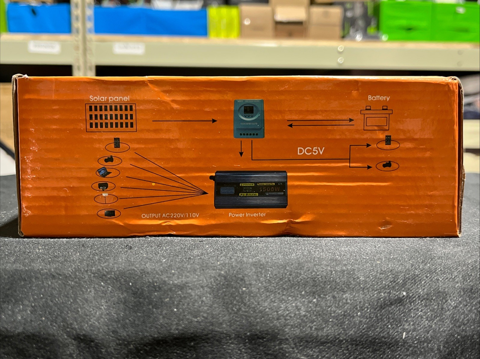 SOLAR CHARGE CONTROLLER FOR HOME SOLAR SYSTEM