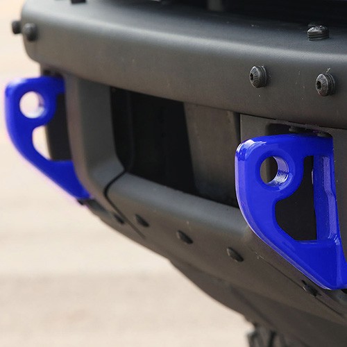 Blue Tow Hook Pair for Ford Bronco 2017-2024