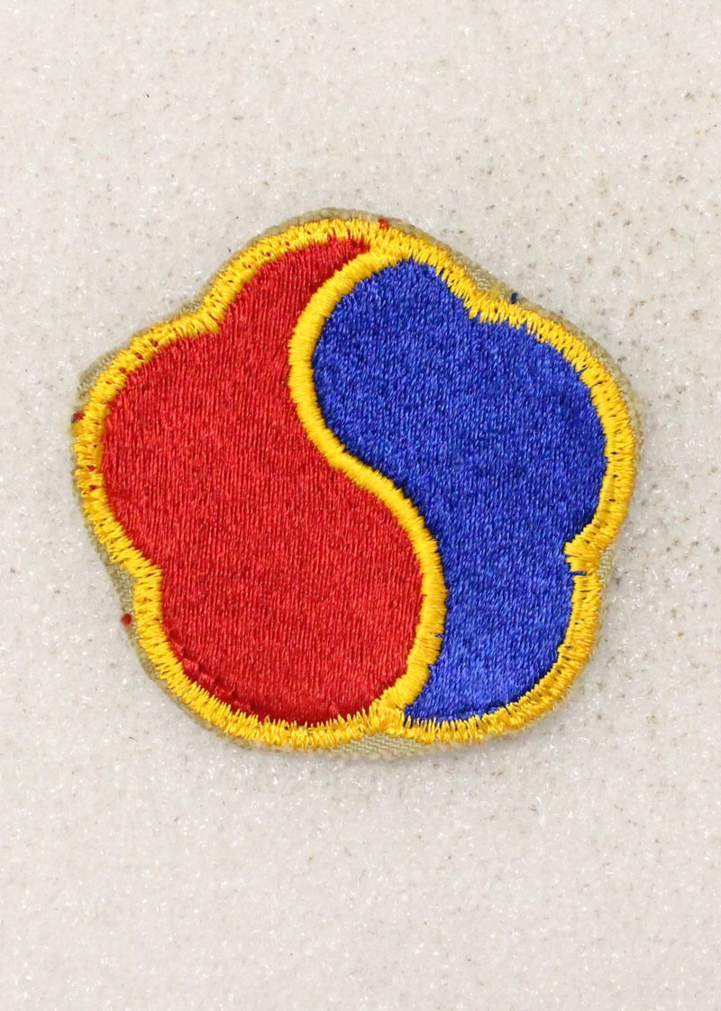 Army patch 5427 - 19th Support Command w/cut edge
