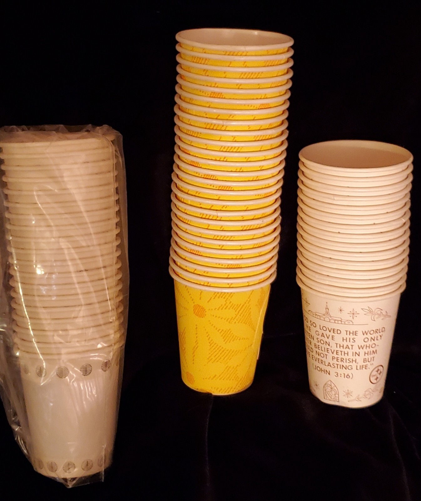 59 MCM Dixie Hot Cold Cups 7oz Daisy Design With Handle &more Vintage 60s 70s