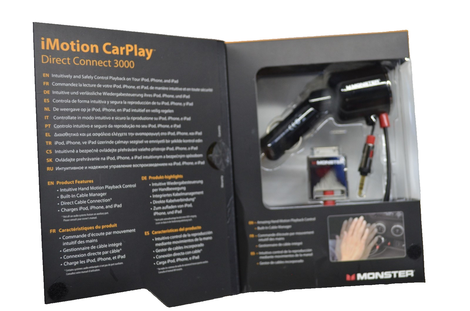 Cable iMotion CarPlay Charger Direct Connect 3000 iPad iPod and iPhone