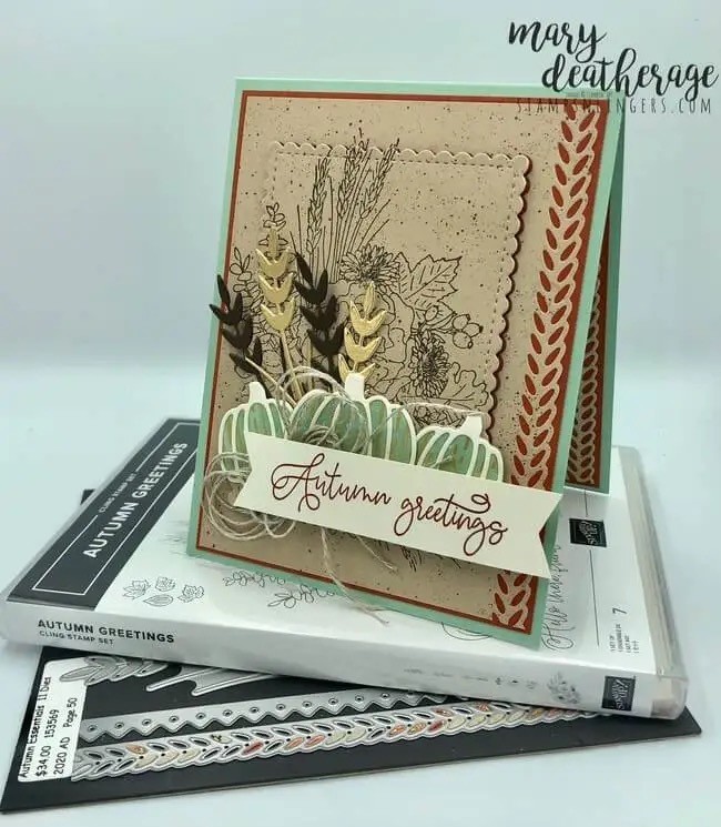 Stampin' Up! AUTUMN ESSENTIALS Dies #4852
